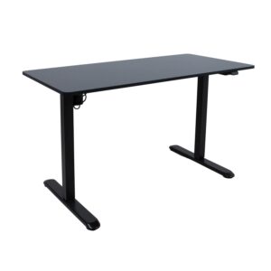 Töölaud ERGO LIGHT 1-mootoriga 120x60xH73-118cm, must K187082