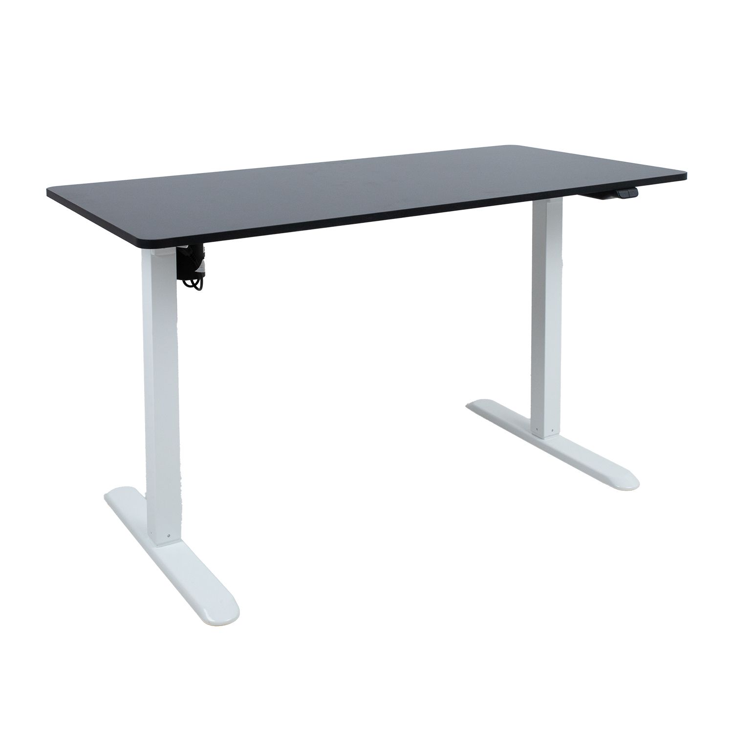 Töölaud ERGO LIGHT 1-mootoriga 120x60xH73-118cm, must:valge K187072 Töölaud ERGO LIGHT 1-mootoriga 120x60xH73-118cm, must/valge K187072