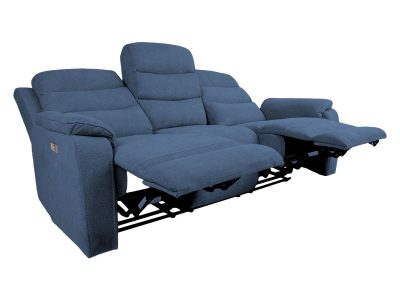 Diivan MIMI_3-kohaline elektriline recliner, sinine 2