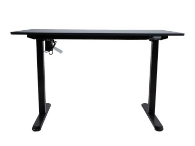 Töölaud ERGO LIGHT 1-mootoriga 120x60xH73-118cm, must K187082