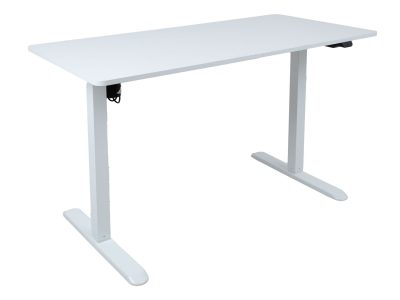 Töölaud ERGO LIGHT 1-mootoriga 120x60xH73-118cm, valge K187071