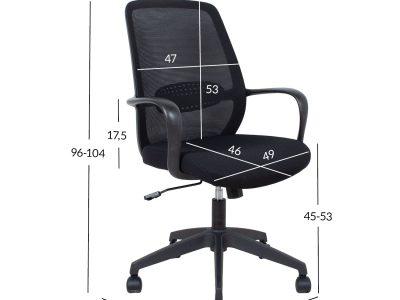 Töötool CIRO must 18429 mõõdud